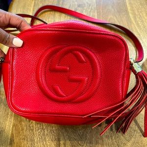 Gucci Soho Disco Crossbody purse.